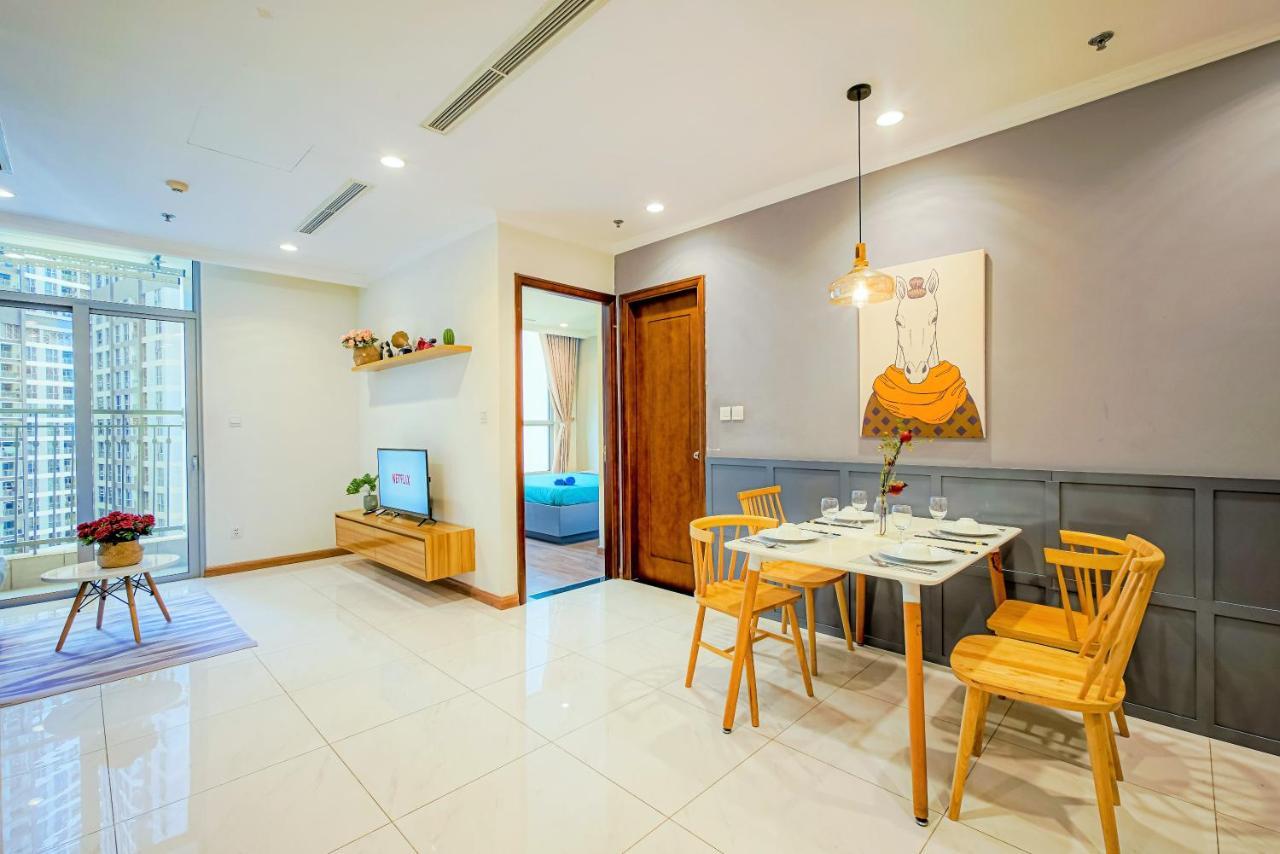 Mott Haven Apart - Vinhomes Central Park, Landmark 81 Area & Ice Rink Cidade de Ho Chi Minh Exterior foto