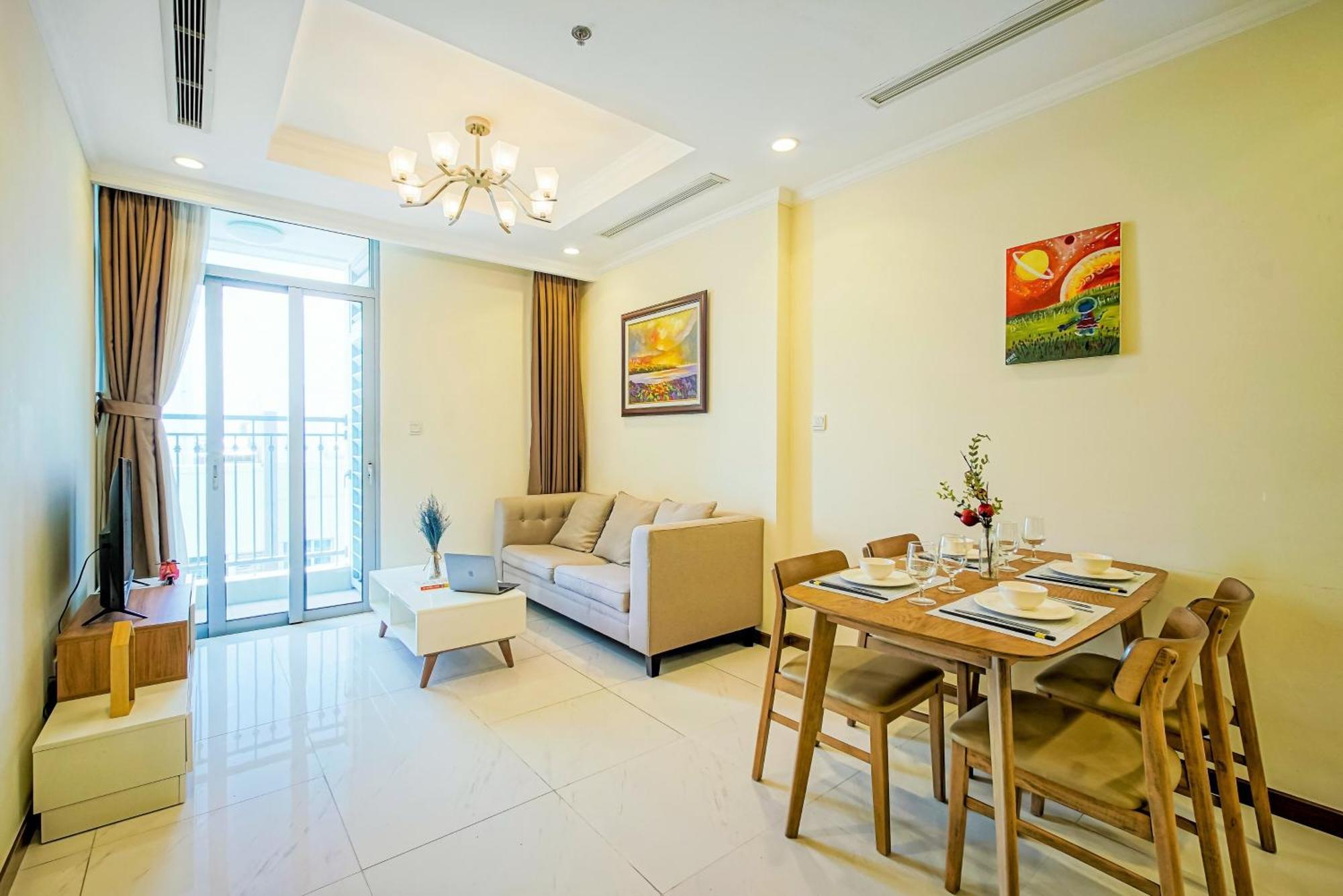 Mott Haven Apart - Vinhomes Central Park, Landmark 81 Area & Ice Rink Cidade de Ho Chi Minh Exterior foto